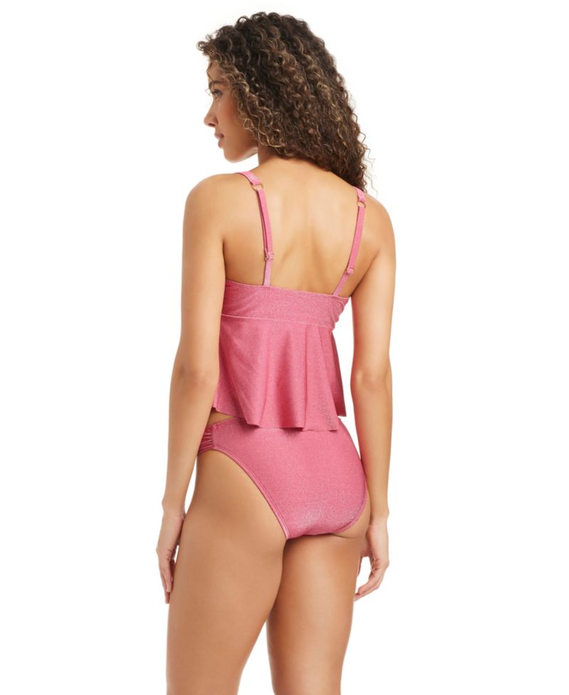 Fly Away Tankini and Hipster Bottoms and V-Neck Tankini Top