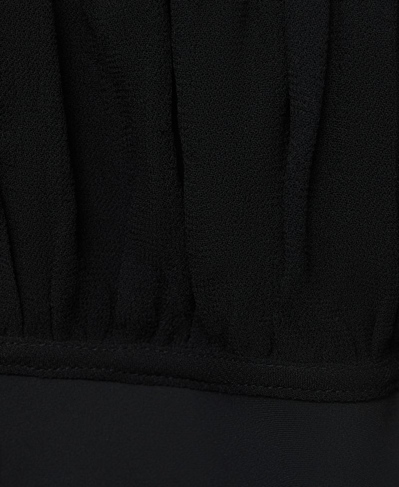 Women's Ruched Neckline Short Dress