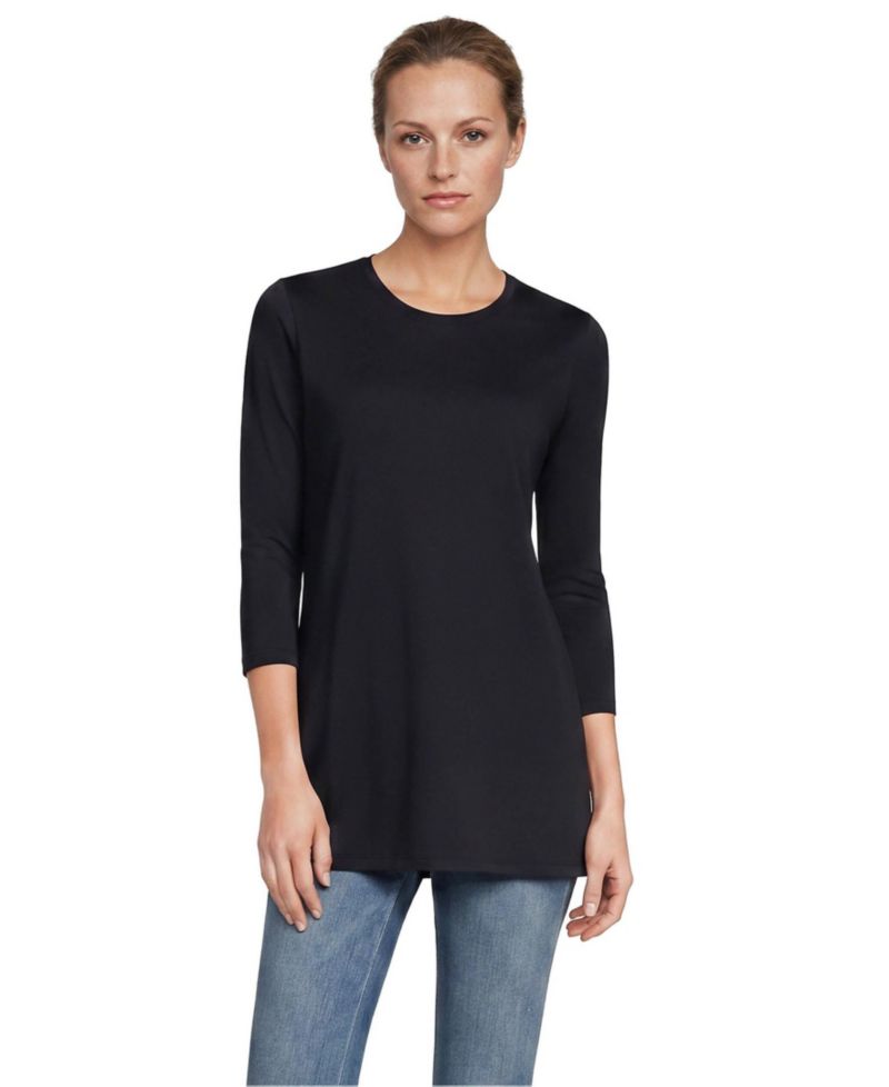 Women's 3/4 Sleeve Cotton Supima Tunic