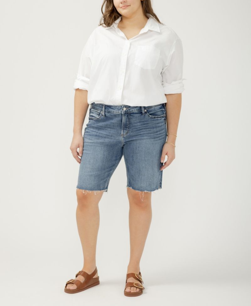 Plus Size Elyse Bermuda Shorts