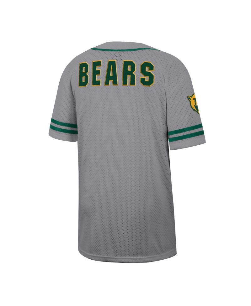 Men's Gray Baylor Bears Free Spirited Baseball Jersey