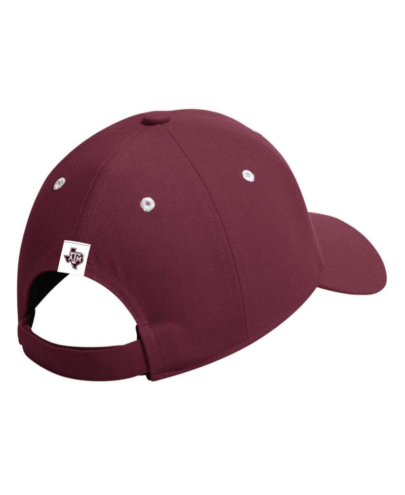 Men's Maroon Texas A&M Aggies Seasonal Half Font Adjustable Hat
