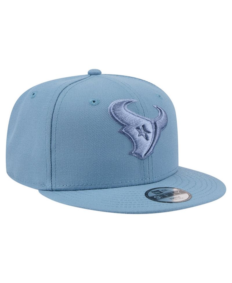 Big Boys and Girls Blue Houston Texans Color Pack A-Frame 9FIFTY Snapback Hat