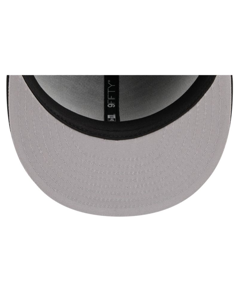 Men's Black Detroit Pistons 2026 NBA Draft Crystal 9FIFTY Snapback Hat