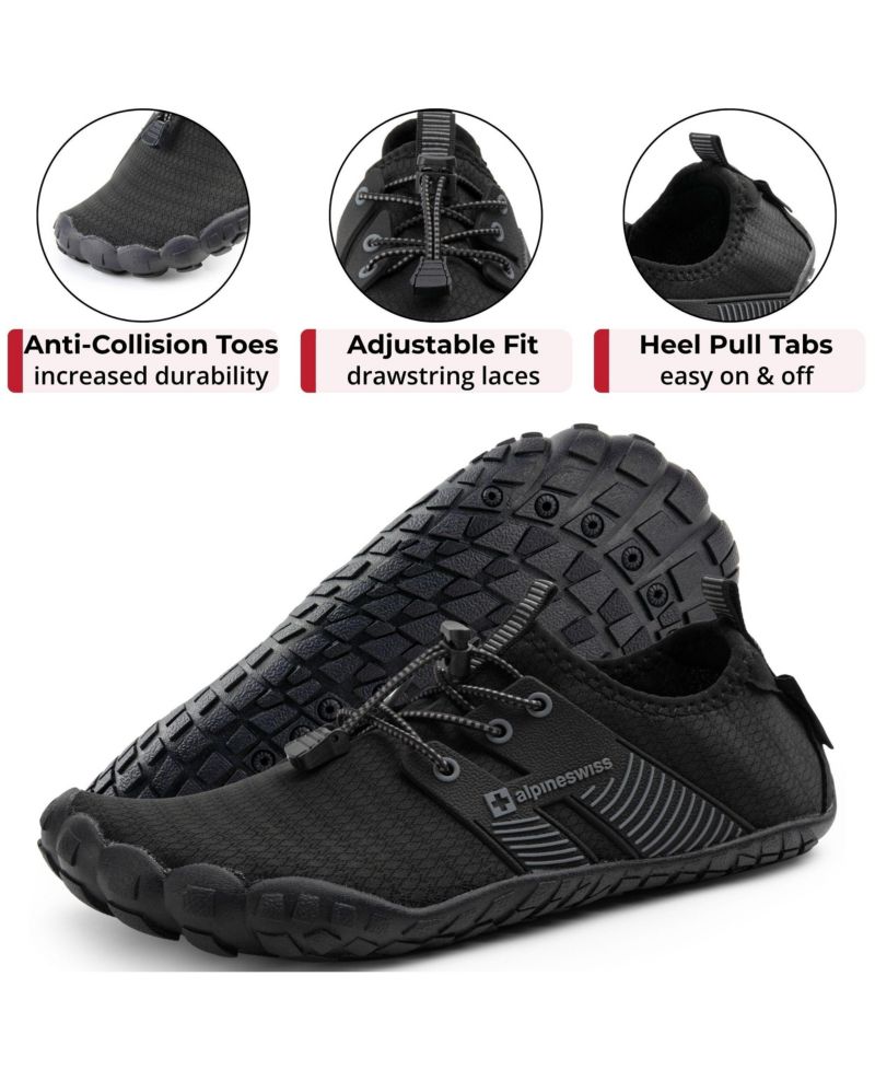 Men’s Quick-Dry Water Shoes Non-Slip Lightweight Beach Barefoot Sneakers