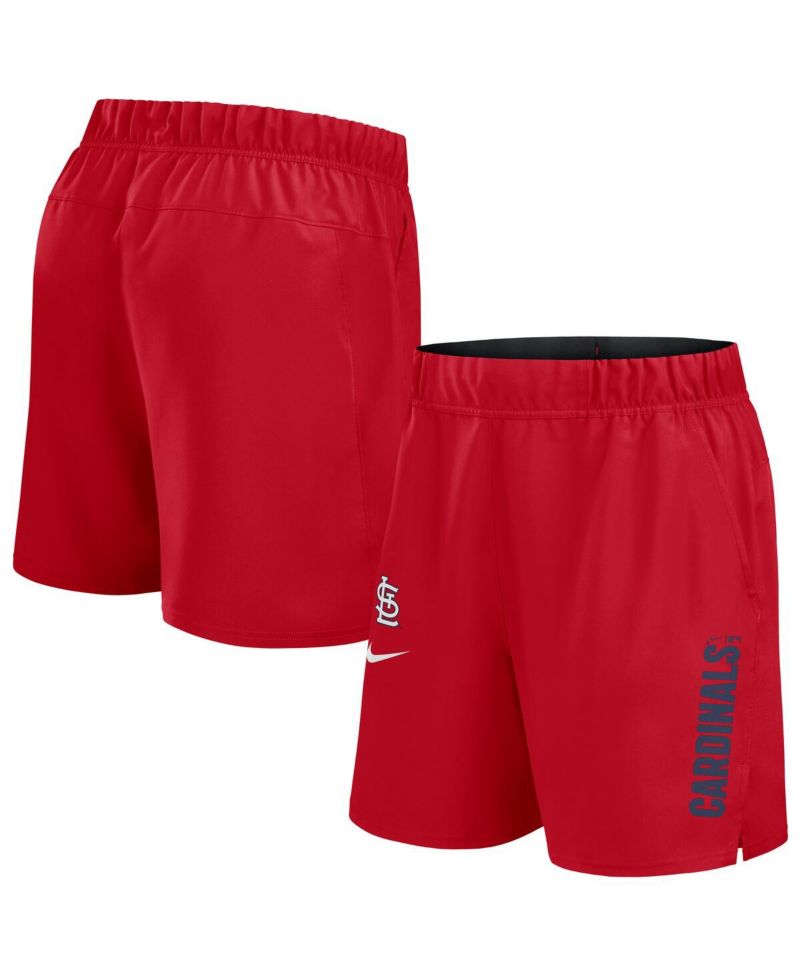 Men's Red St. Louis Cardinals Woven Victory Performance Shorts