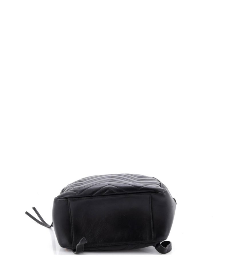 Small GG Marmont Backpack Matelasse Leather