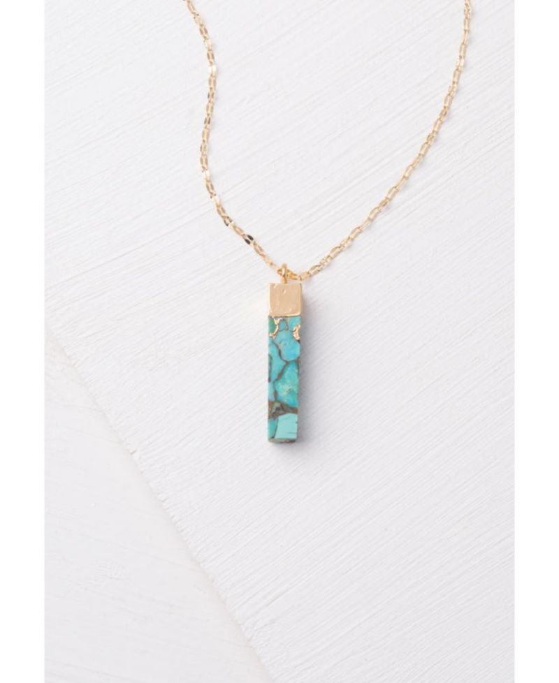 Brayden Turquoise Pendant Necklace