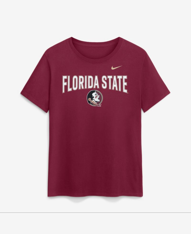Women's Garnet Florida State Seminoles Arch Logo T-Shirt