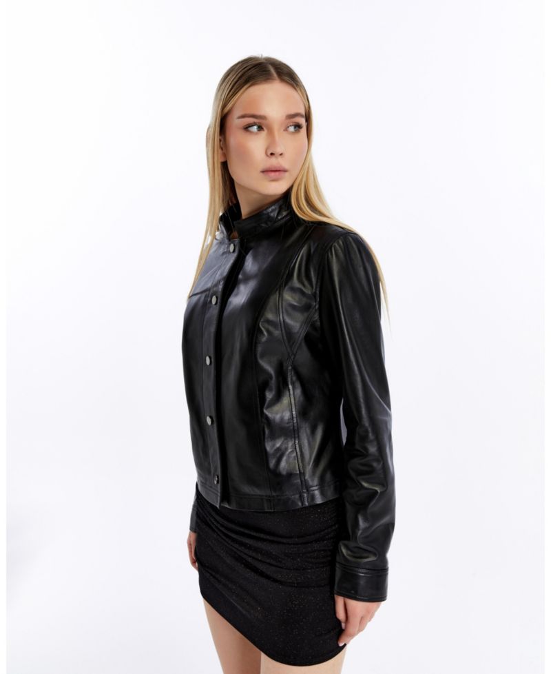 Women's Amelia Leather Jacket