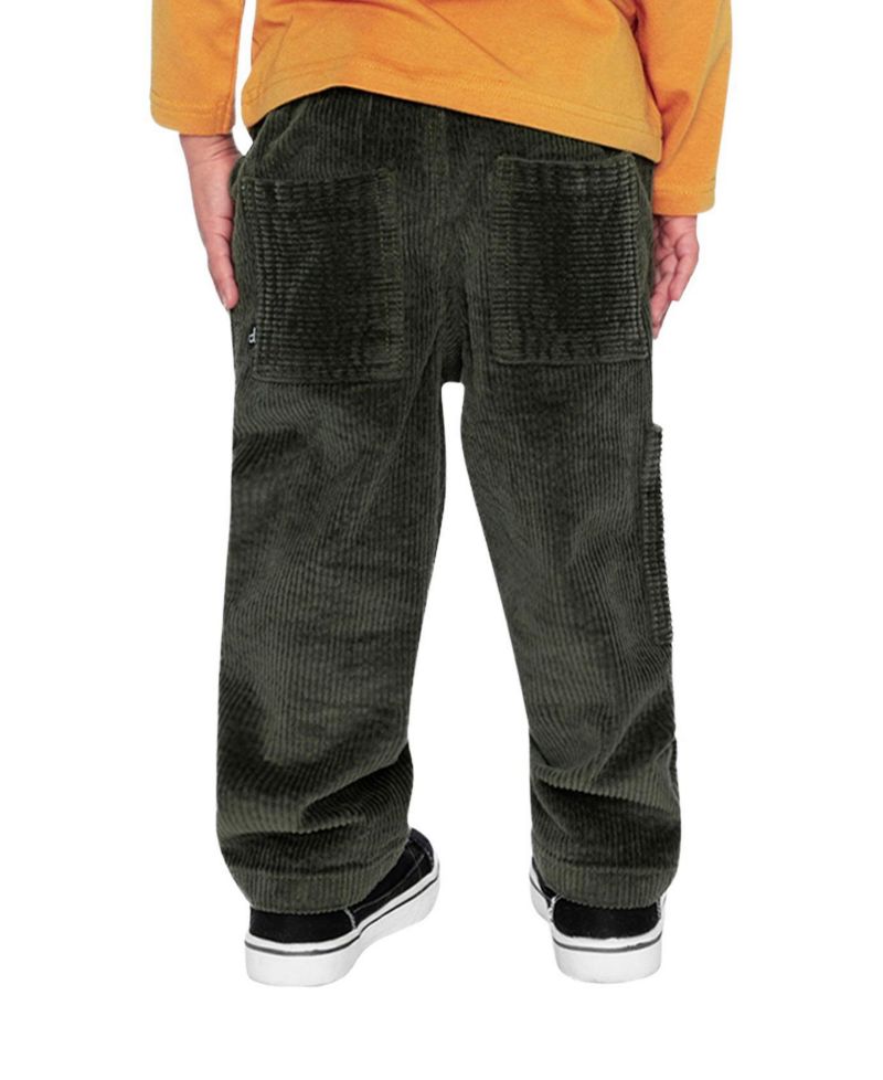 Little and Big Boy Stretch Corduroy Pants with Cargo Pocket