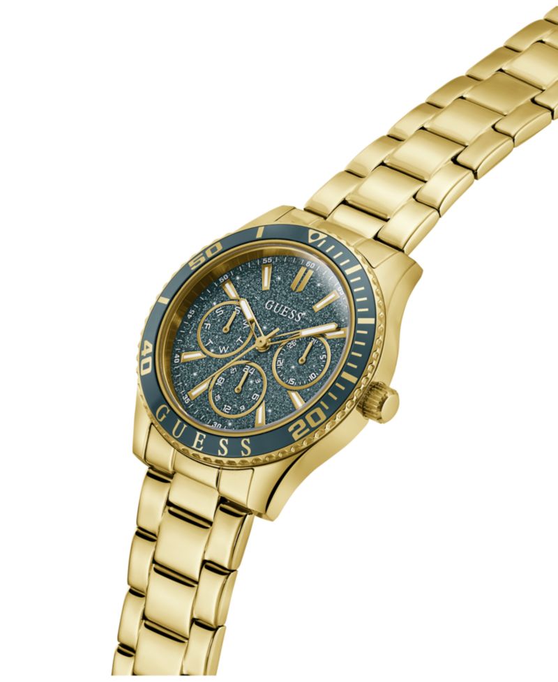 Women's Gold-Tone Stainless Steel Multi-Function Watch, 36mm