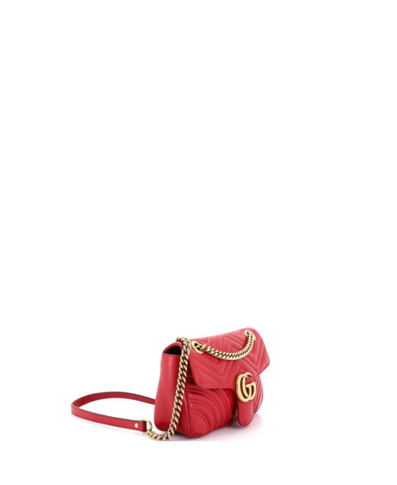 Medium GG Marmont Flap Bag Matelasse Leather