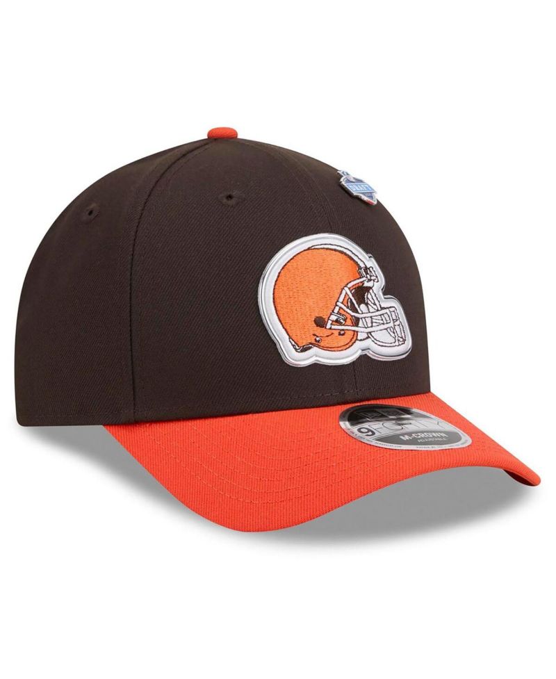 Men's Brown/Orange Cleveland Browns 2026 NFL Draft 9FORTY M-Crown Adjustable Hat