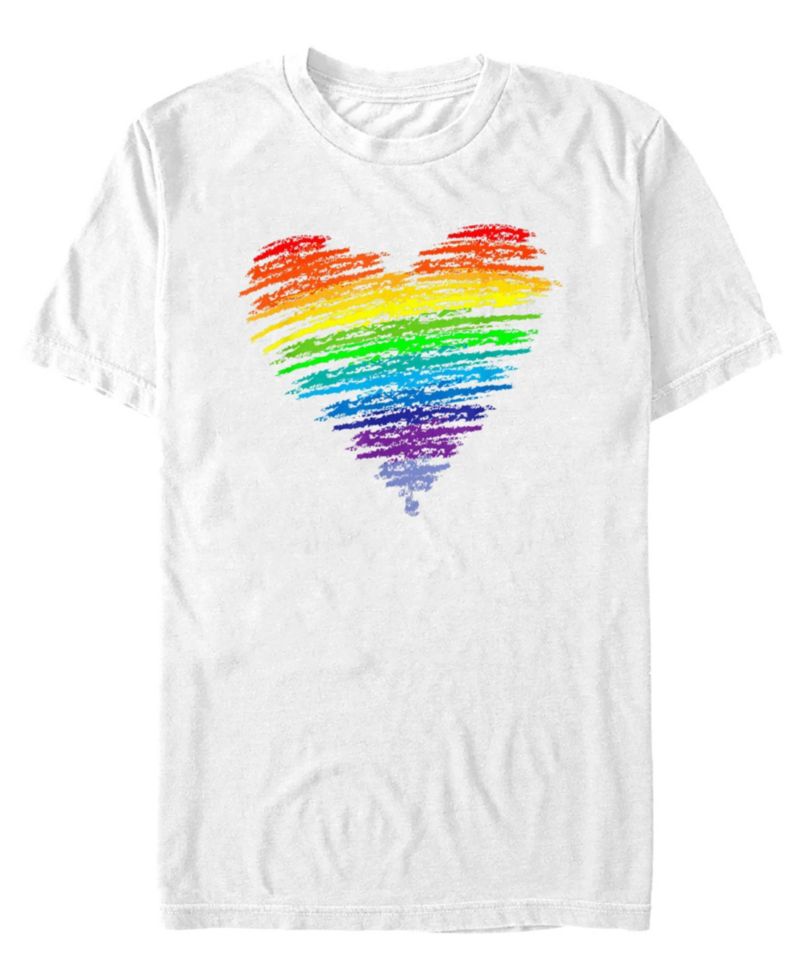 Men's Love Wins Rainbow Pride Short-Sleeve T-Shirt