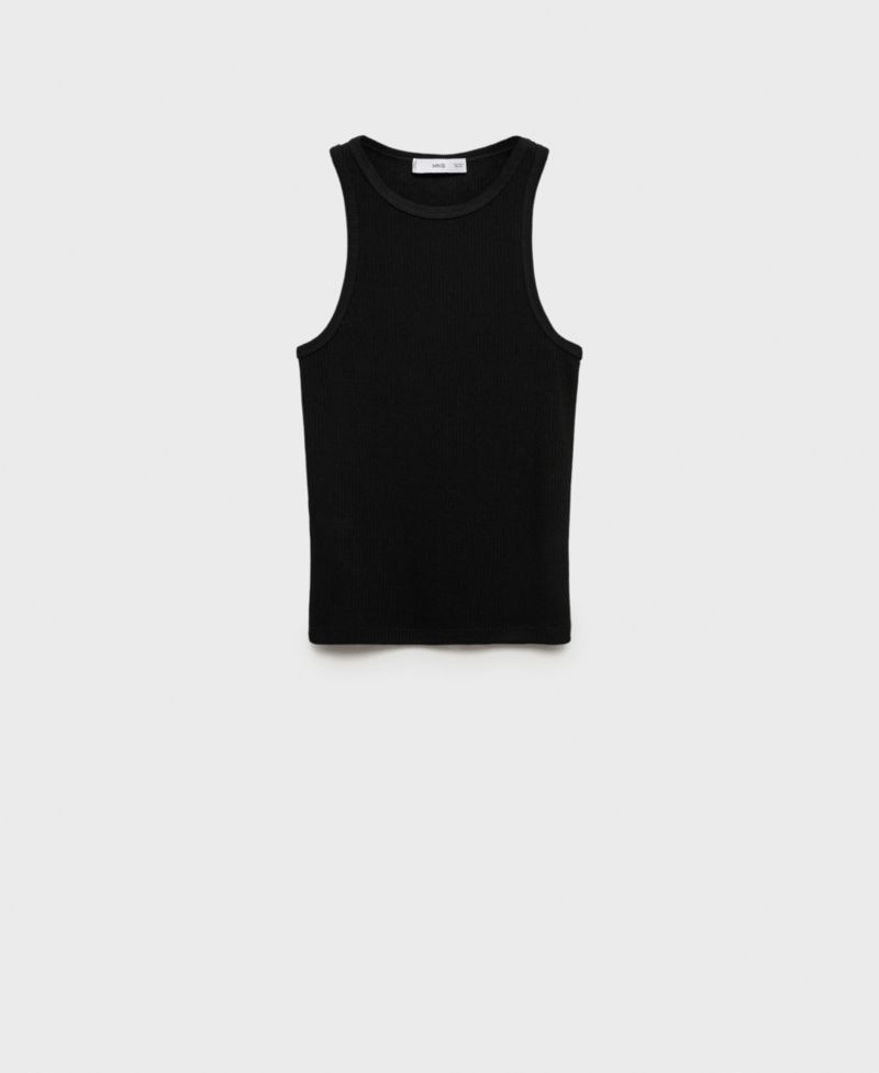 Women's Fine Ribbed Knit Top
