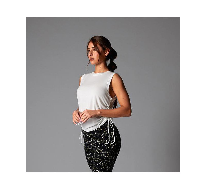 Women's Crop Side Tie Tank