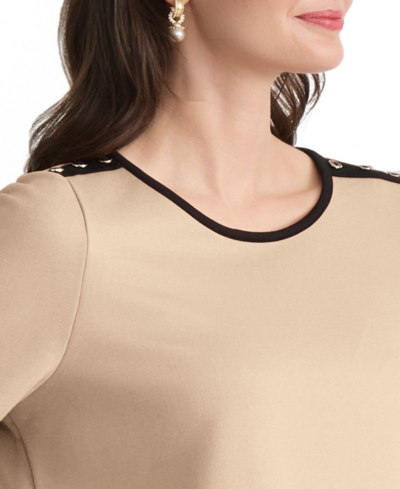 Petite Drop Shoulder Top