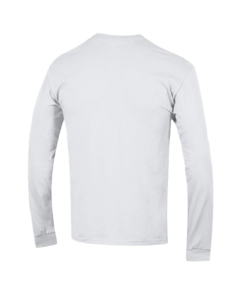 Men's White Tennessee Titans Arch Over Logo Long Sleeve T-Shirt