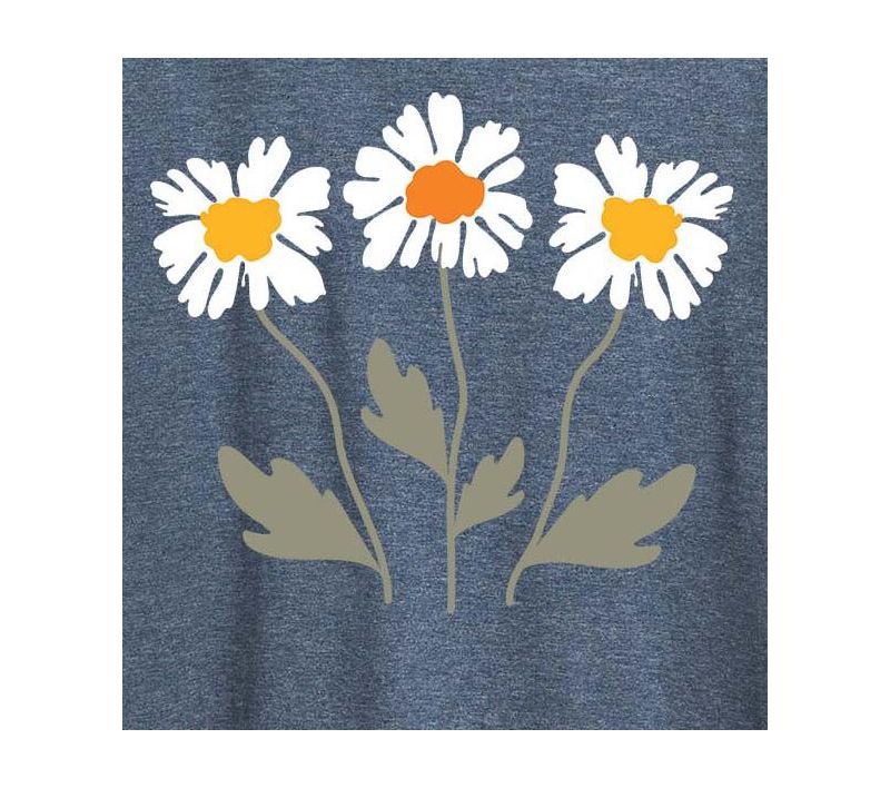 Retro Daisies Plus Size Graphic T-Shirt