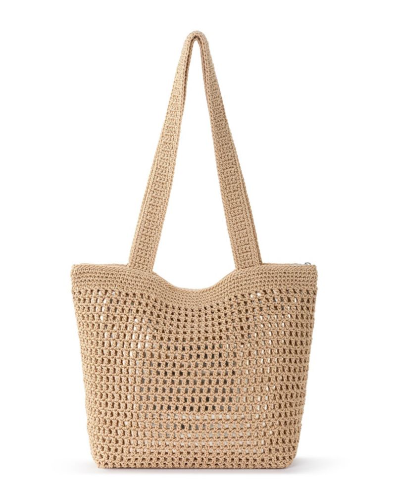 Women's Casual Classics Crochet Tote Bag