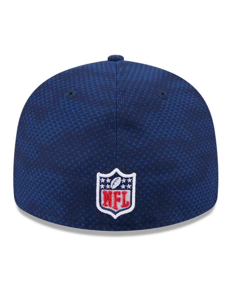 Men's Navy Dallas Cowboys 2024 Sideline Low Profile 59FIFTY Fitted Hat