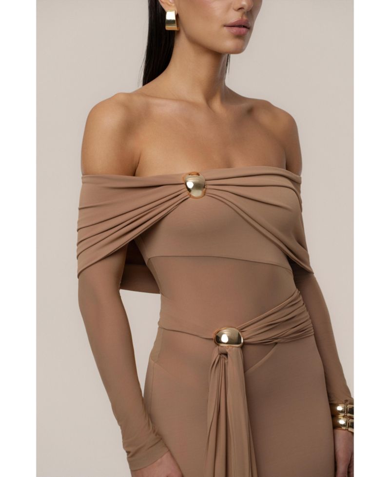 Women's Glow State Drape Dress