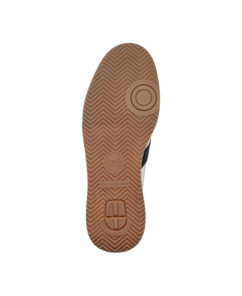 Men's Elyo Stone Suede and Leather Sneaker