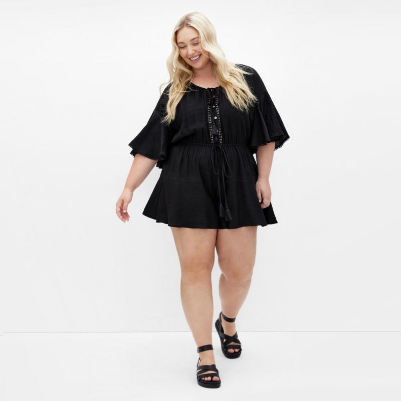 Women's Harlow Lace Playsuit