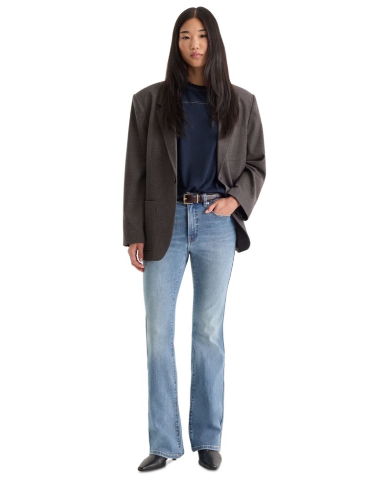 Women's High-Rise Slim Bootcut Jeans