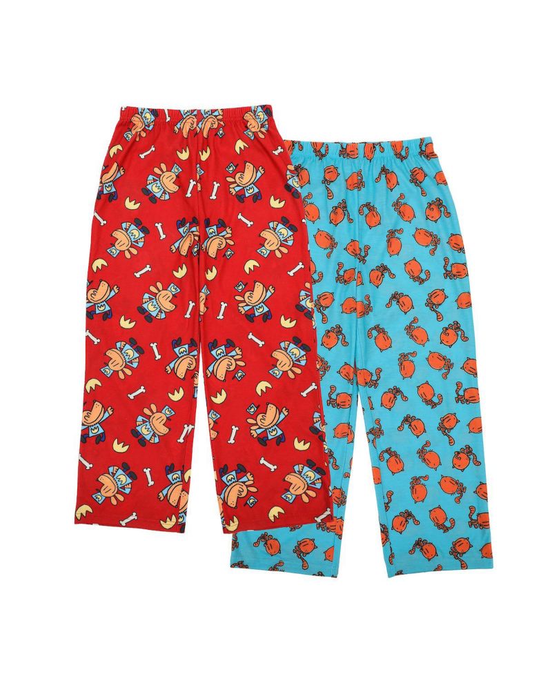 Big Boys Lil' Petey All-Over Print Youth 2-pack Sleep Pajama Pants-14