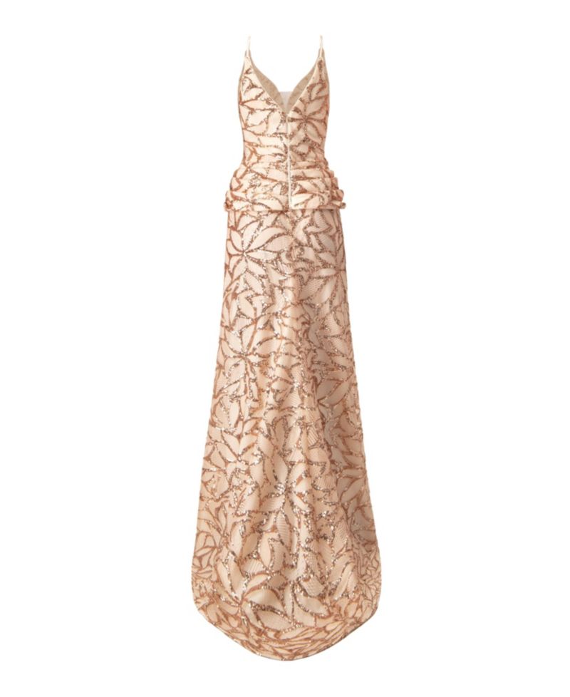 Women's Asymmetric Hem Evening Dress