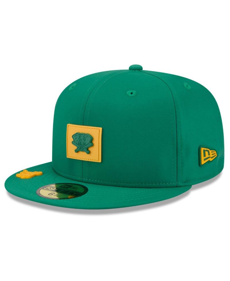Men's Green Athletics 2026 Clubhouse Alternate 59FIFTY Fitted Hat