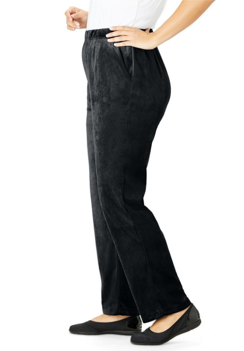 Plus Size Velour SweatPants