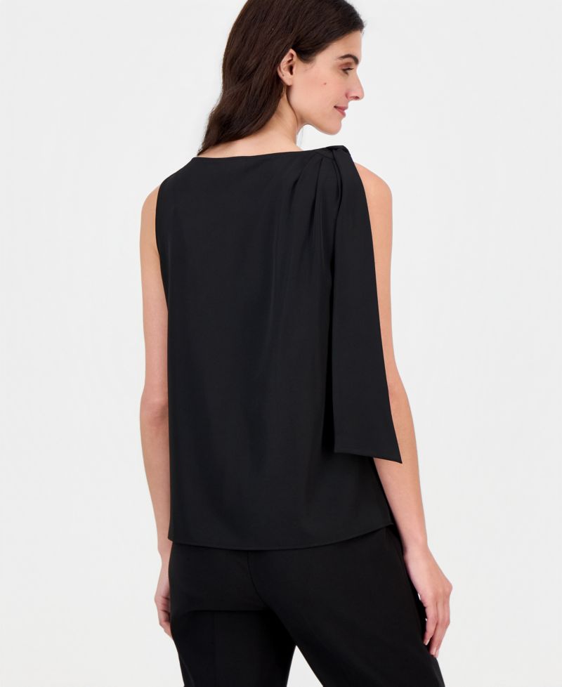Women's Tie-Shoulder Sleeveless Blouse