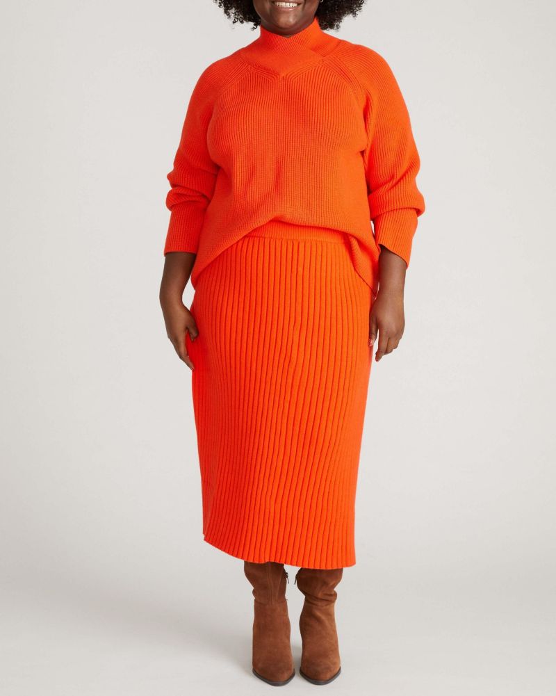 Plus Size Risa Sweater Skirt