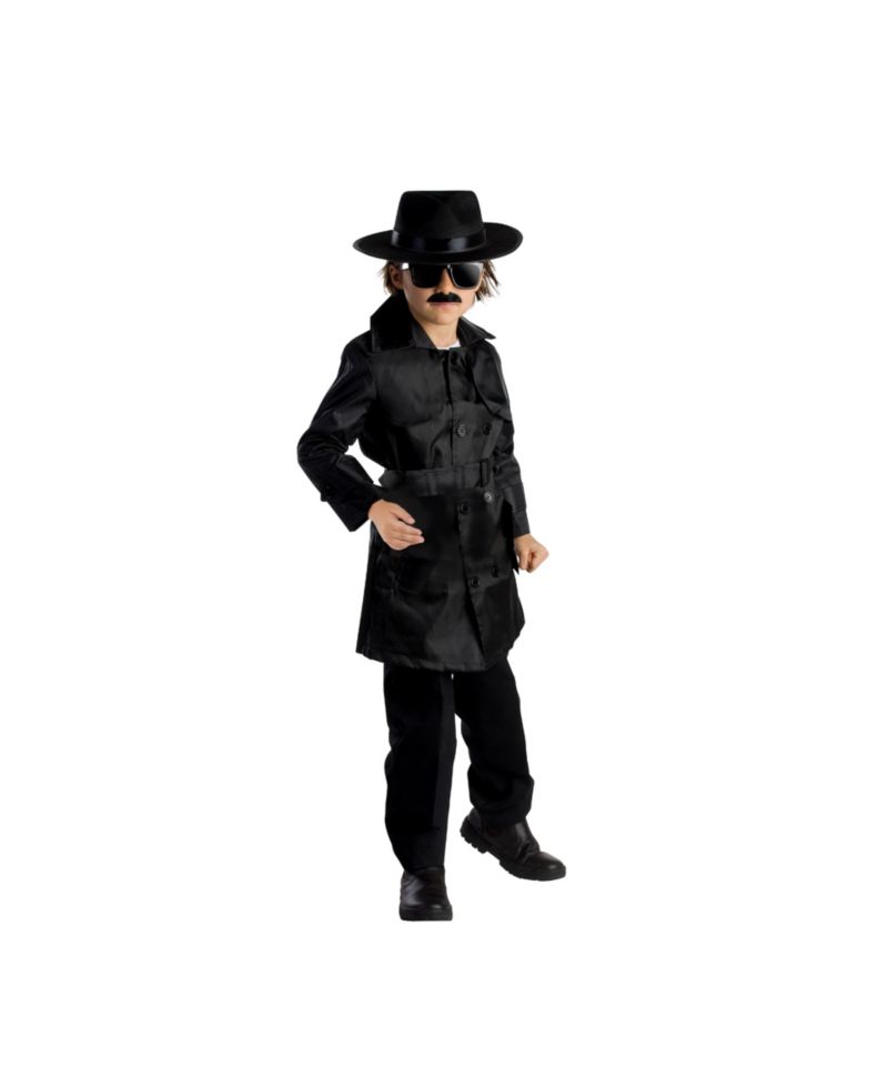 Spy Agent Costume Set - Kids Boys & Girls