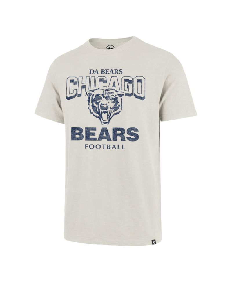 Men's Natural Chicago Bears Head On Scrum T-Shirt