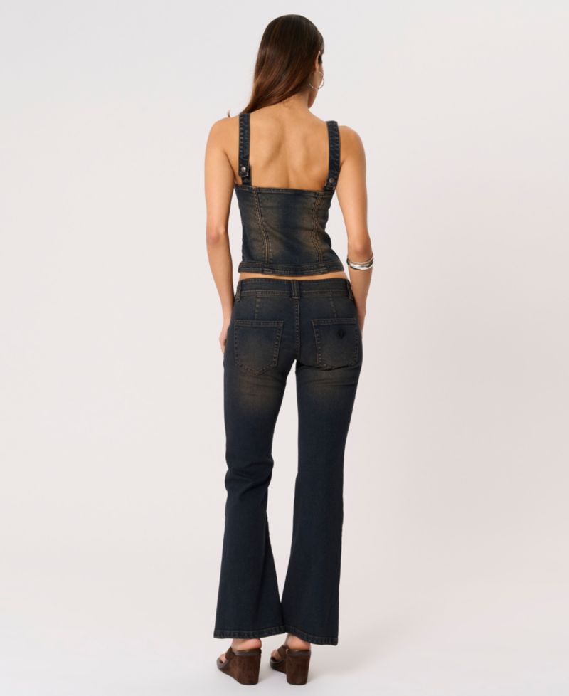 Women's Bowie Denim Bustier Top
