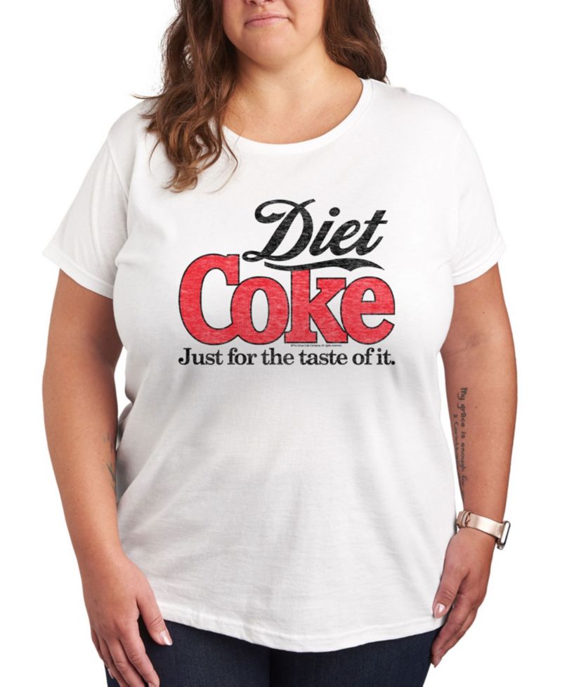 Plus Size Diet Coke Graphic T-Shirt