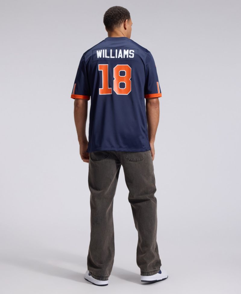 Men's Caleb Williams Navy Chicago Bears 2026 Rivalries Collection Game Jersey