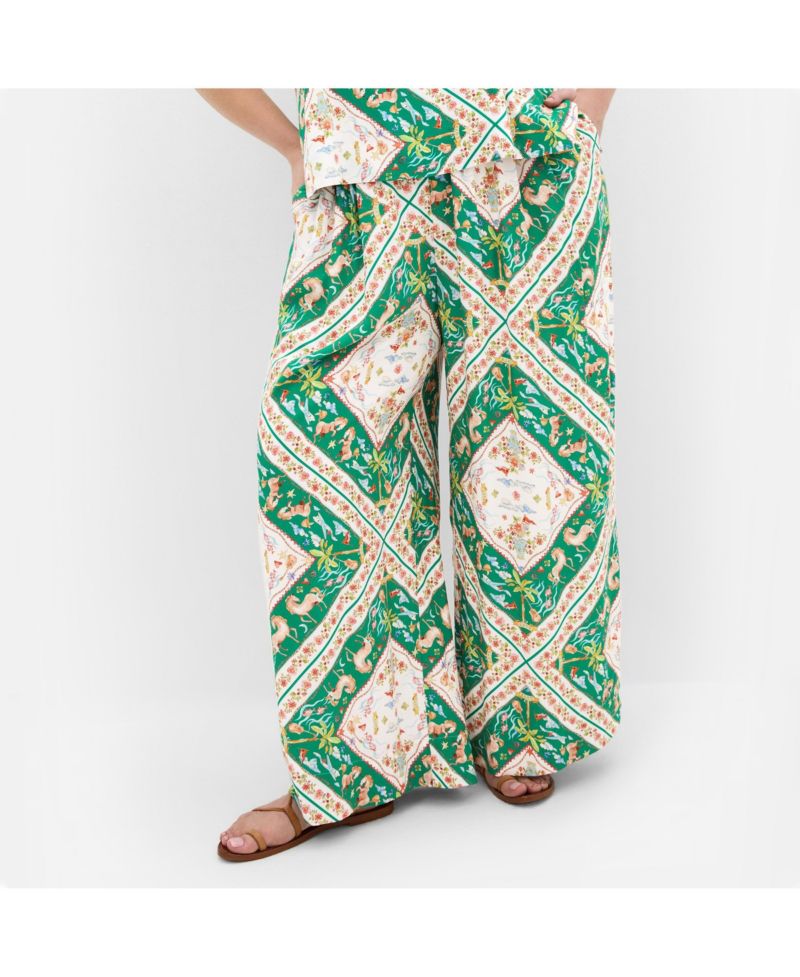 Women's Plus Size Jayla Prairie Print Pant