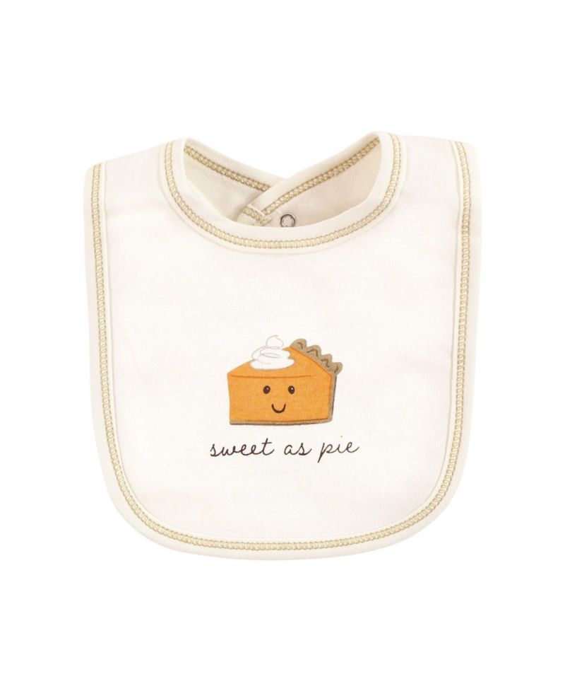 Unisex Natural Cotton Dribble Bibs