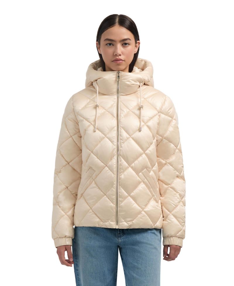Women's Skylynn Diamond Quilted Boxy Puffer Jacket