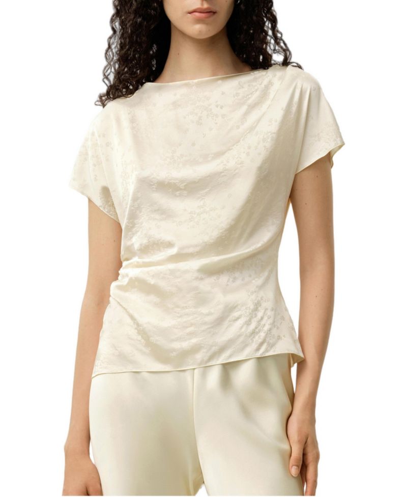 Women's Ying Jacquard Silk Top