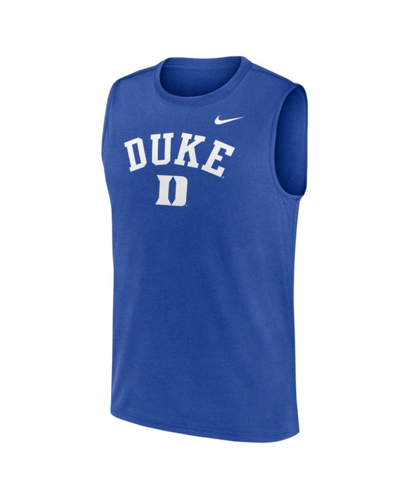Men's Royal Duke Blue Devils Primetime Legend Arch Dri-FIT Muscle Tank Top