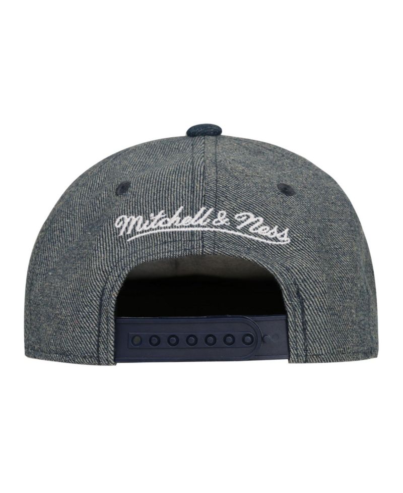 Big Boys and Girls Denim Denver Broncos Sharktooth Pro Pinch Adjustable Hat