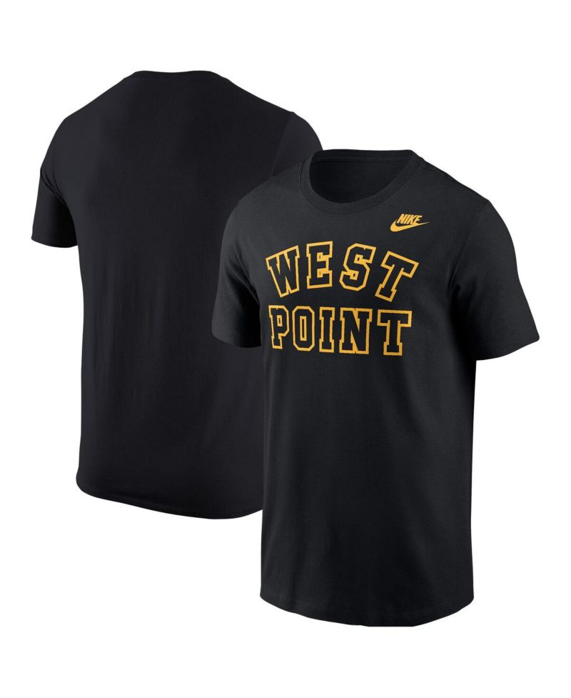 Men's Black Army Black Knights Wordmark West Point Classic Collection T-Shirt
