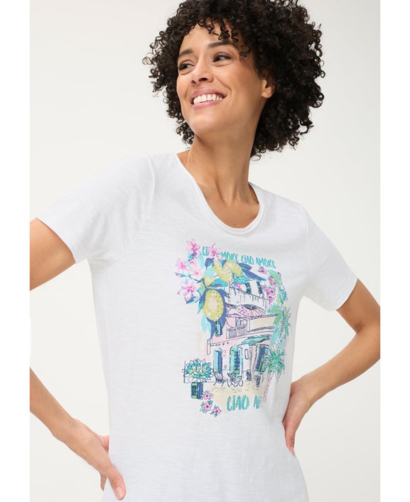 Women's Ciao Amore Placement Print T-Shirt