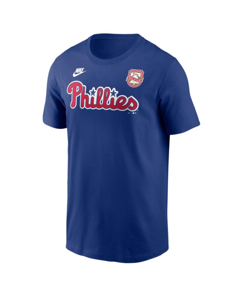 Men's Chase Utley Royal Philadelphia Phillies Wall of Fame Name & Number T-Shirt